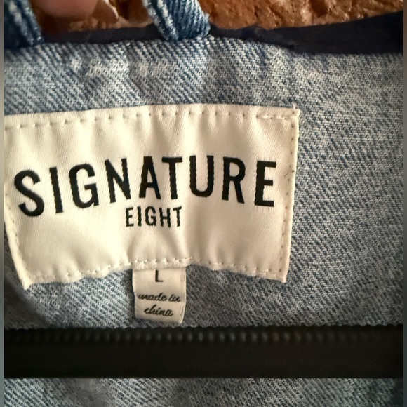 Signature Denim Vest with Silver Buttons - Picture 3 of 3